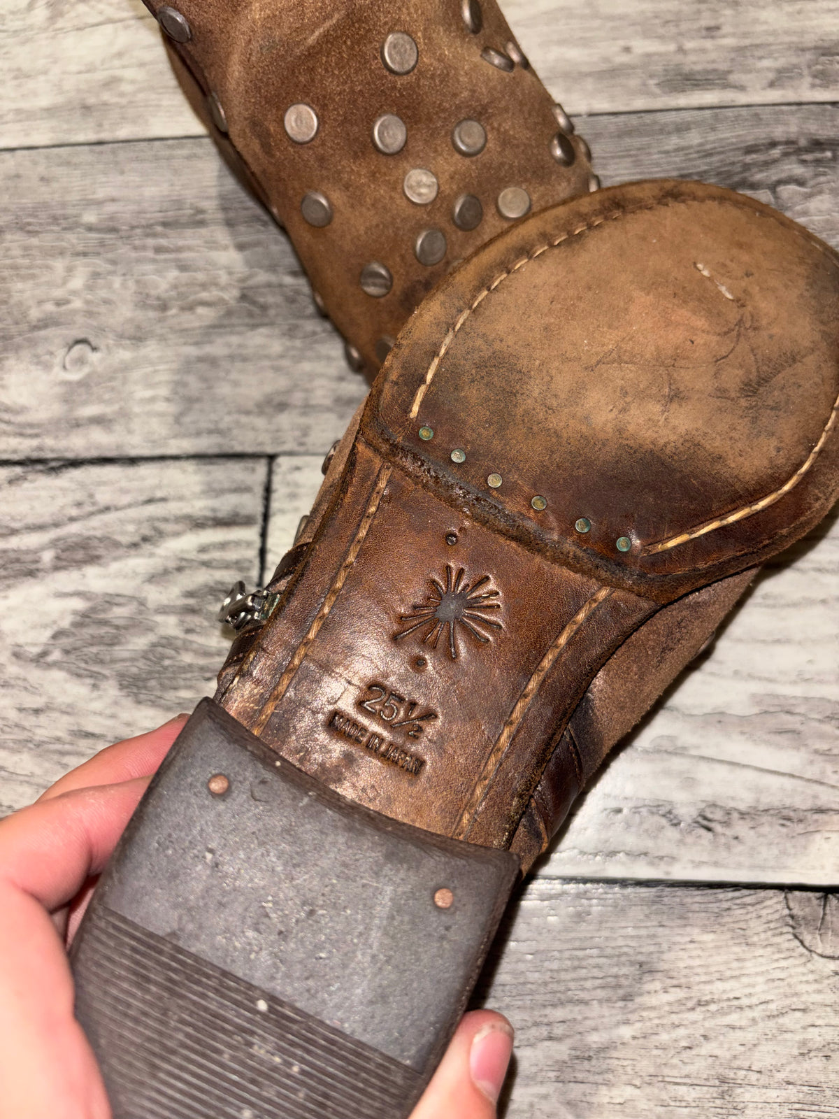Maison Mihara Yasuhiro Studded Boots