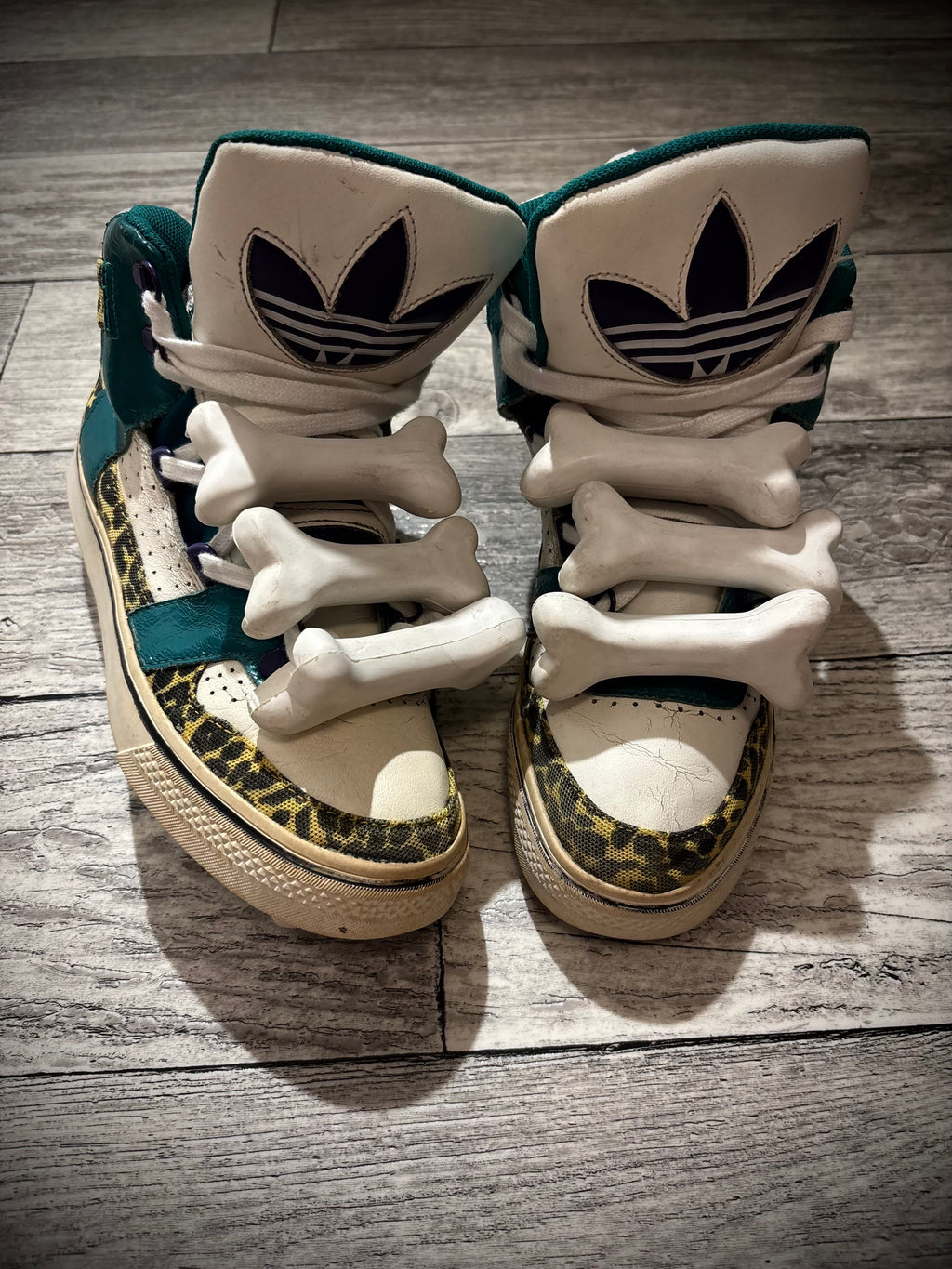 Adidas x Jeremy Scott Flintstone Sneakers