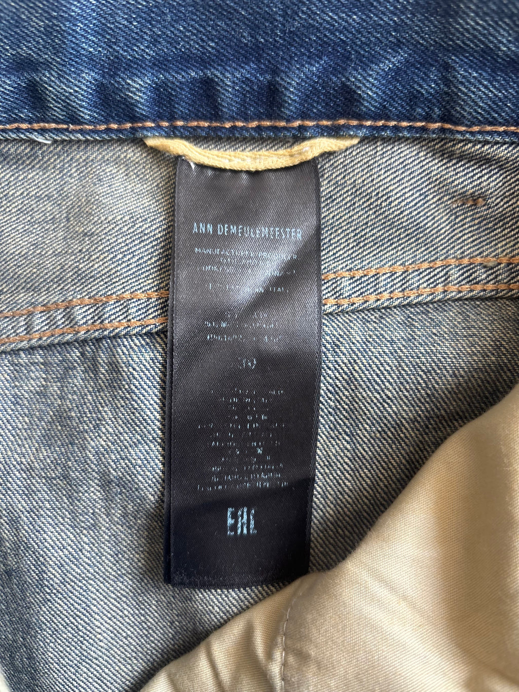 Ann Demeulemeester Bootcut Jean