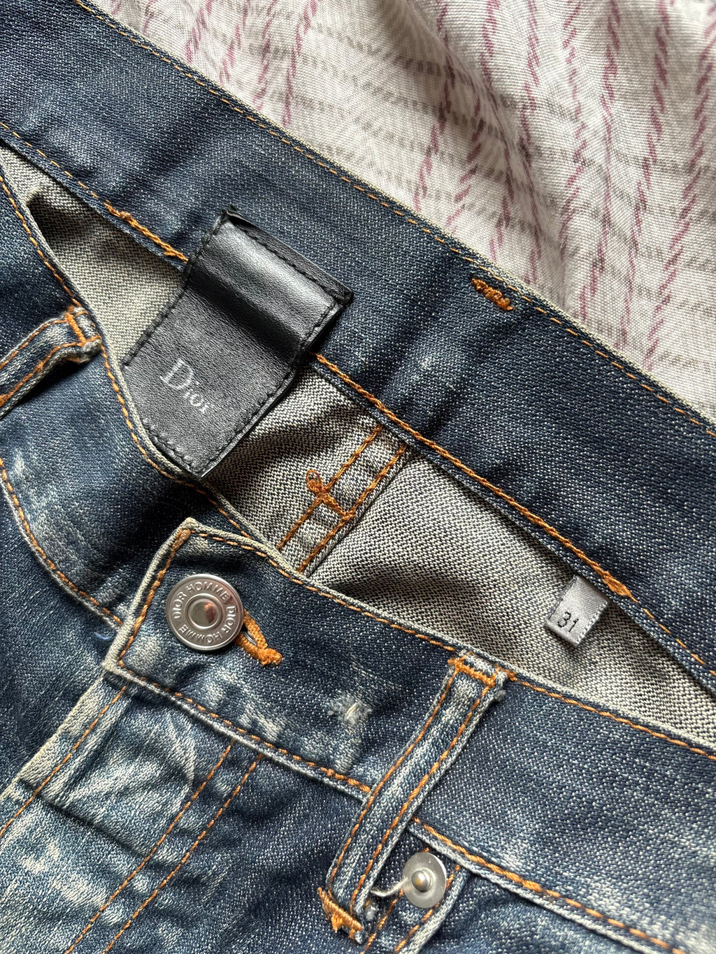 Dior „Under My Car” Hedi Slimane Era Jeans