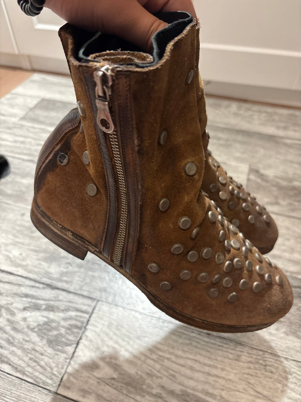 Maison Mihara Yasuhiro Studded Boots