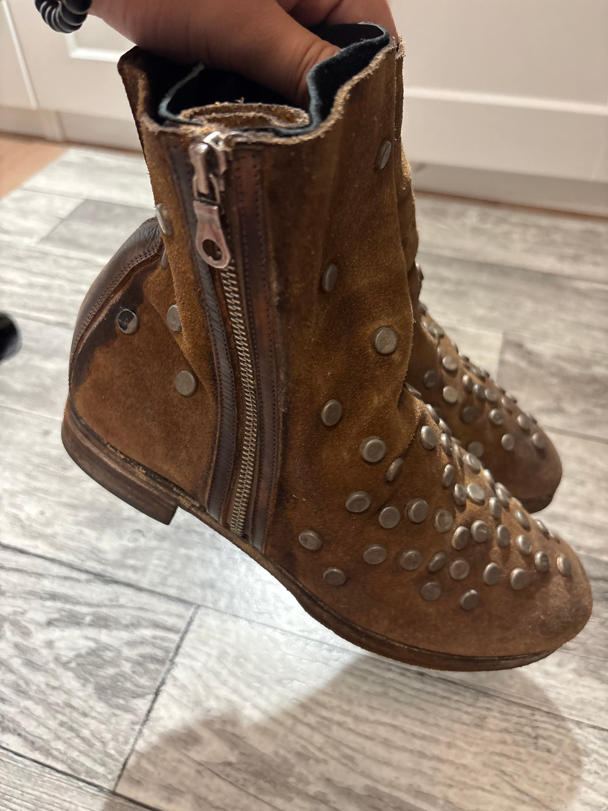 Maison Mihara Yasuhiro Studded Boots