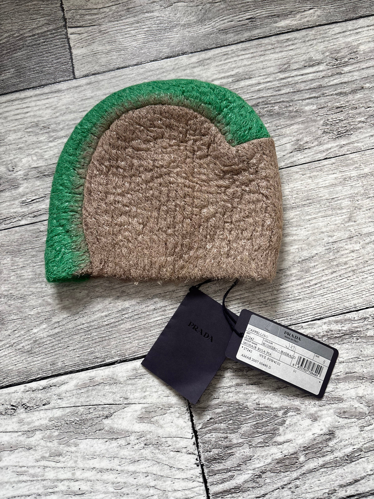 Prada FW07 Mohawk Beanie