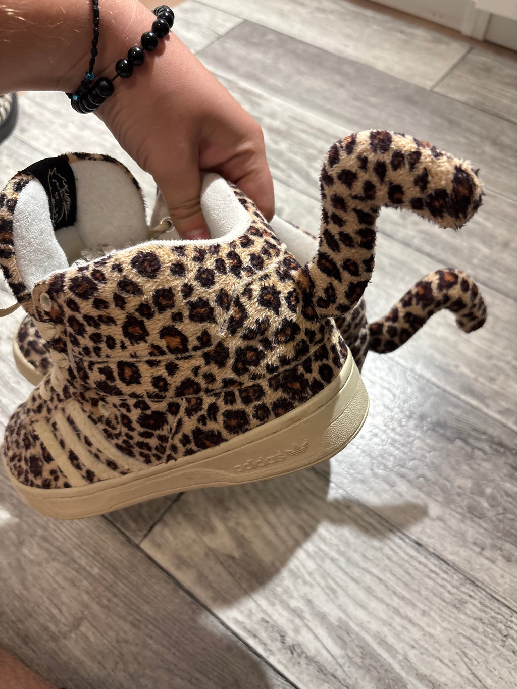 Adidas x Jeremy Scott Leopard Sneakers