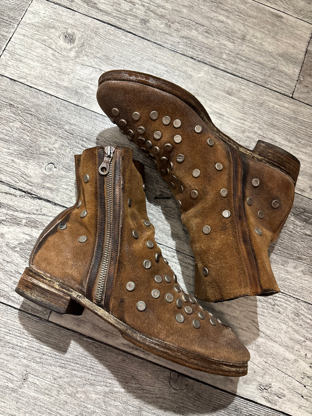 Maison Mihara Yasuhiro Studded Boots