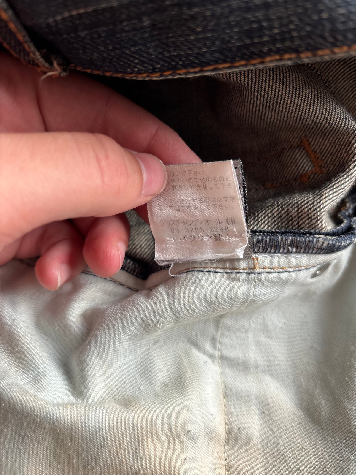 Dior Kris Van Assche MIJ Denim