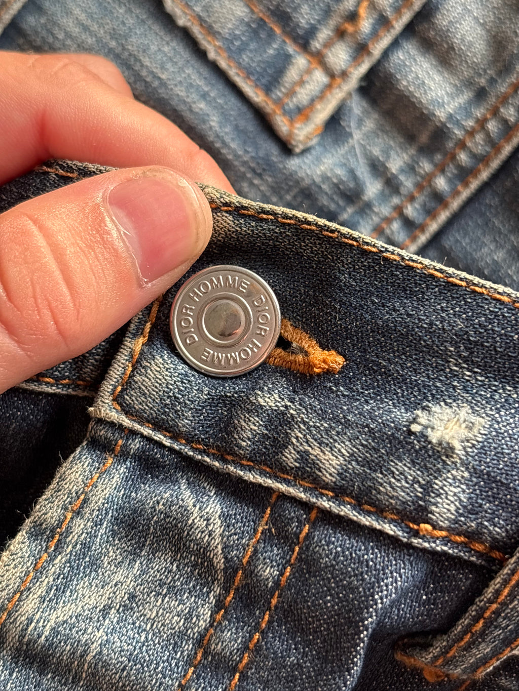 Dior „Under My Car” Hedi Slimane Era Jeans