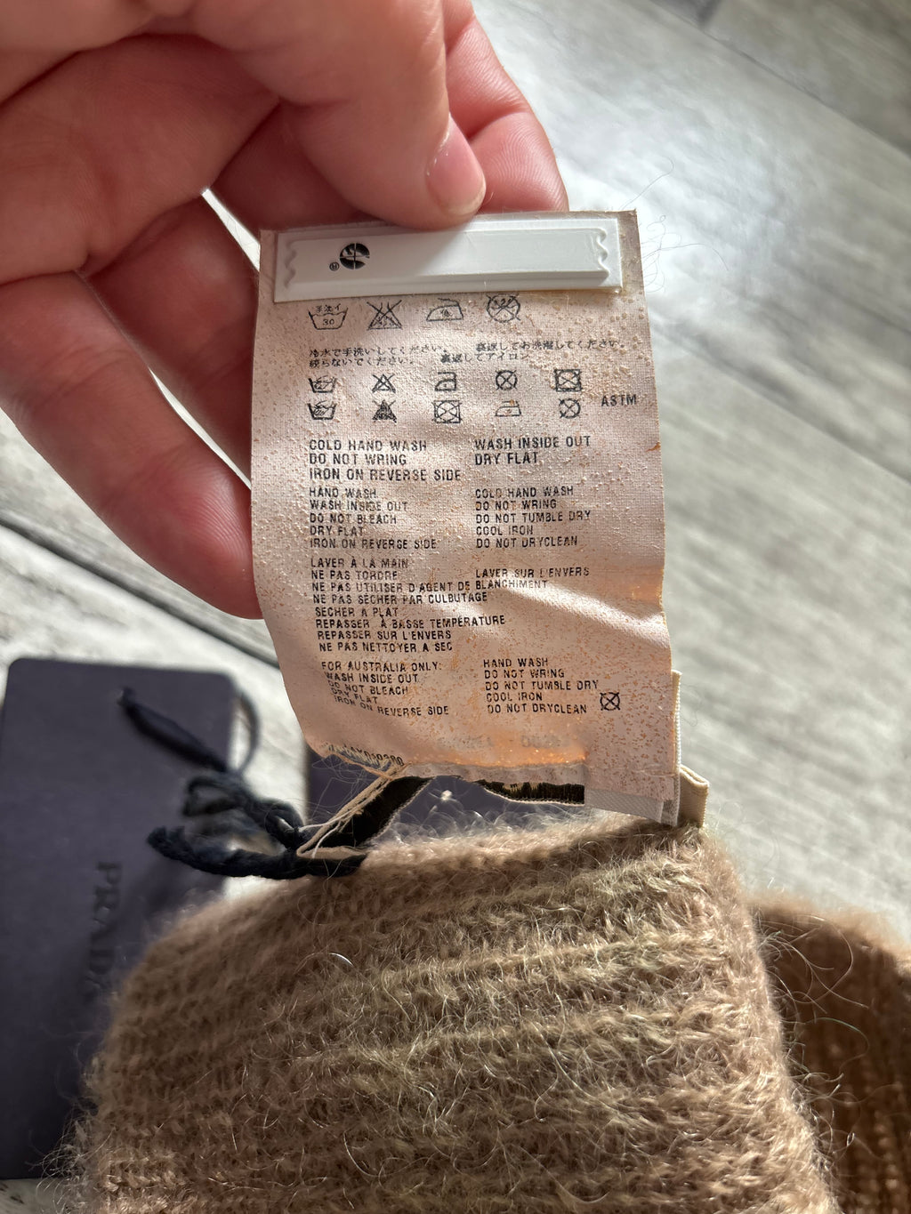 Prada FW07 Mohawk Beanie