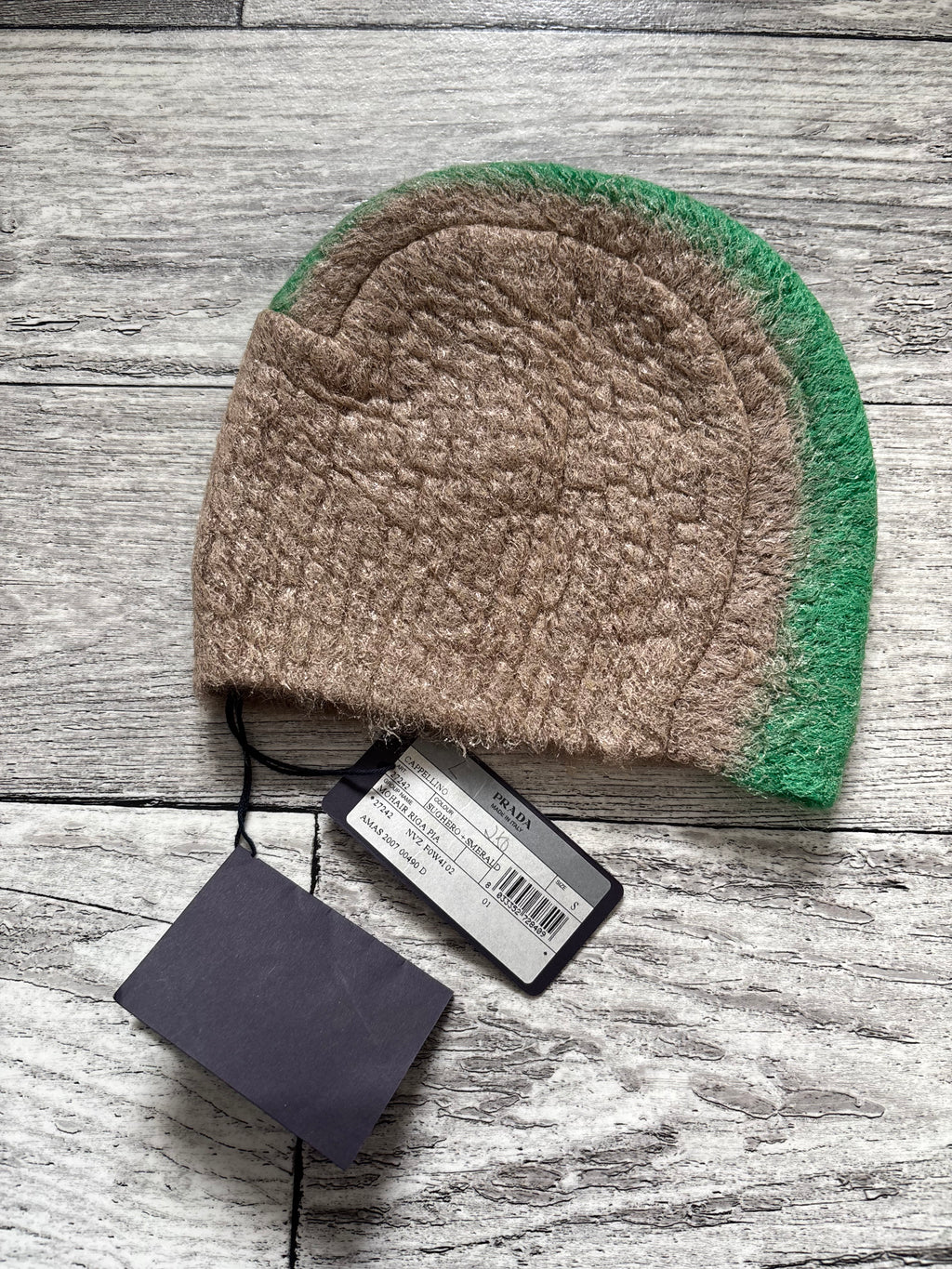 Prada FW07 Mohawk Beanie