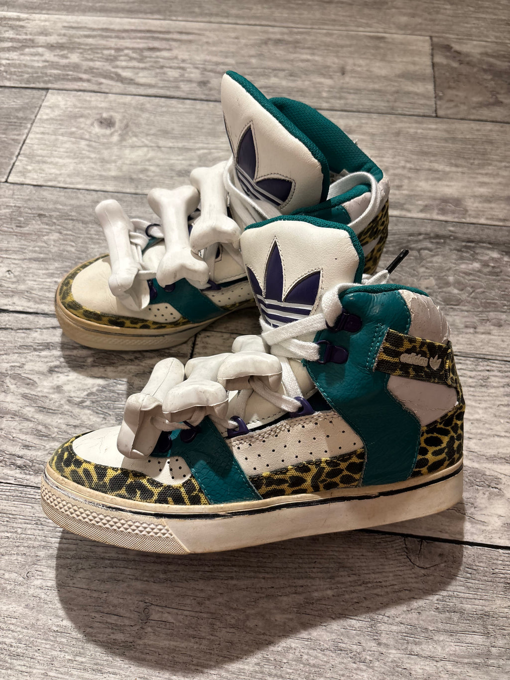 Adidas x Jeremy Scott Flintstone Sneakers