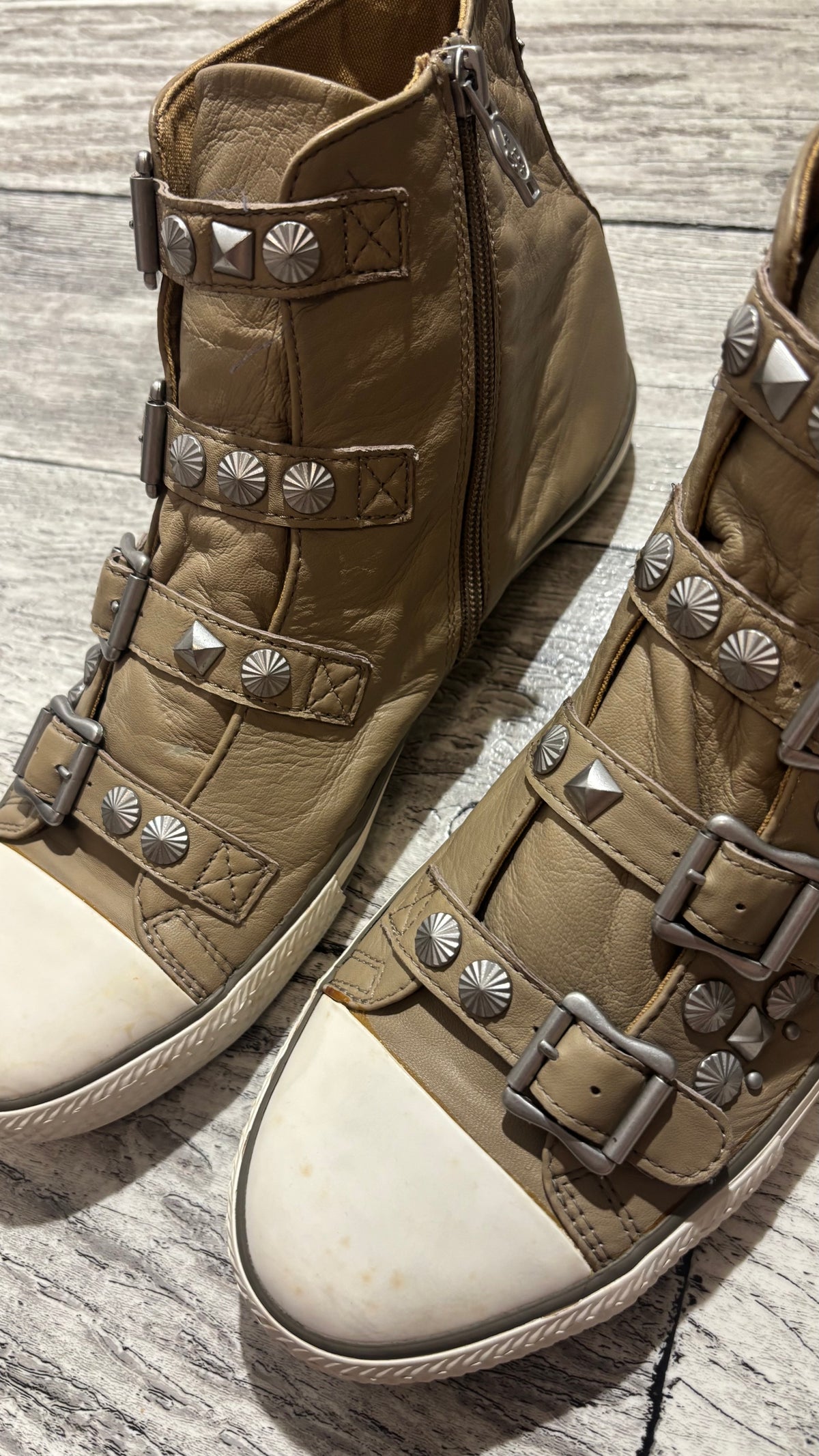 Ash Studded High Top Sneakers