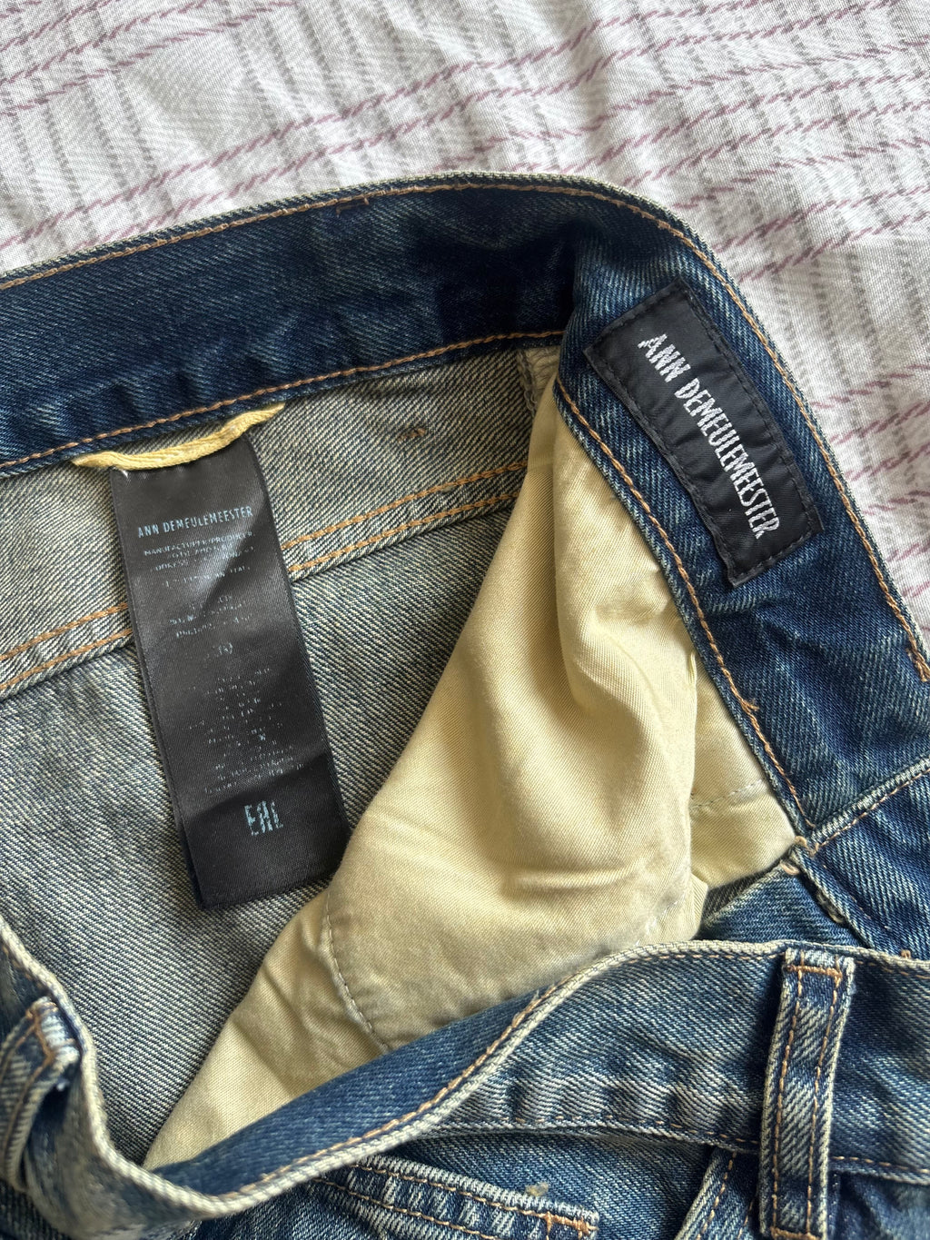 Ann Demeulemeester Bootcut Jean