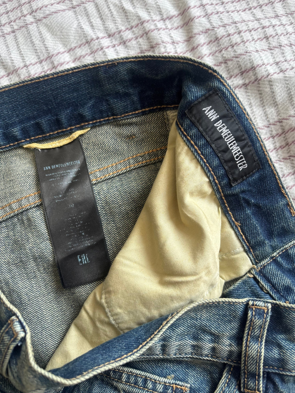 Ann Demeulemeester Bootcut Jean