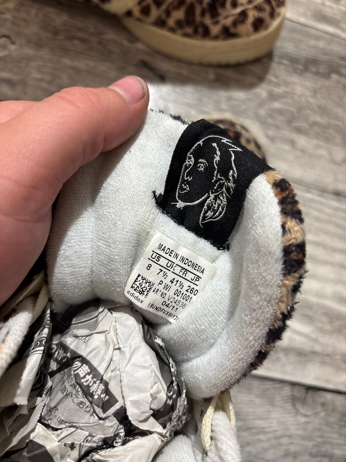 Adidas x Jeremy Scott Leopard Sneakers
