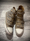 Ash Studded High Top Sneakers