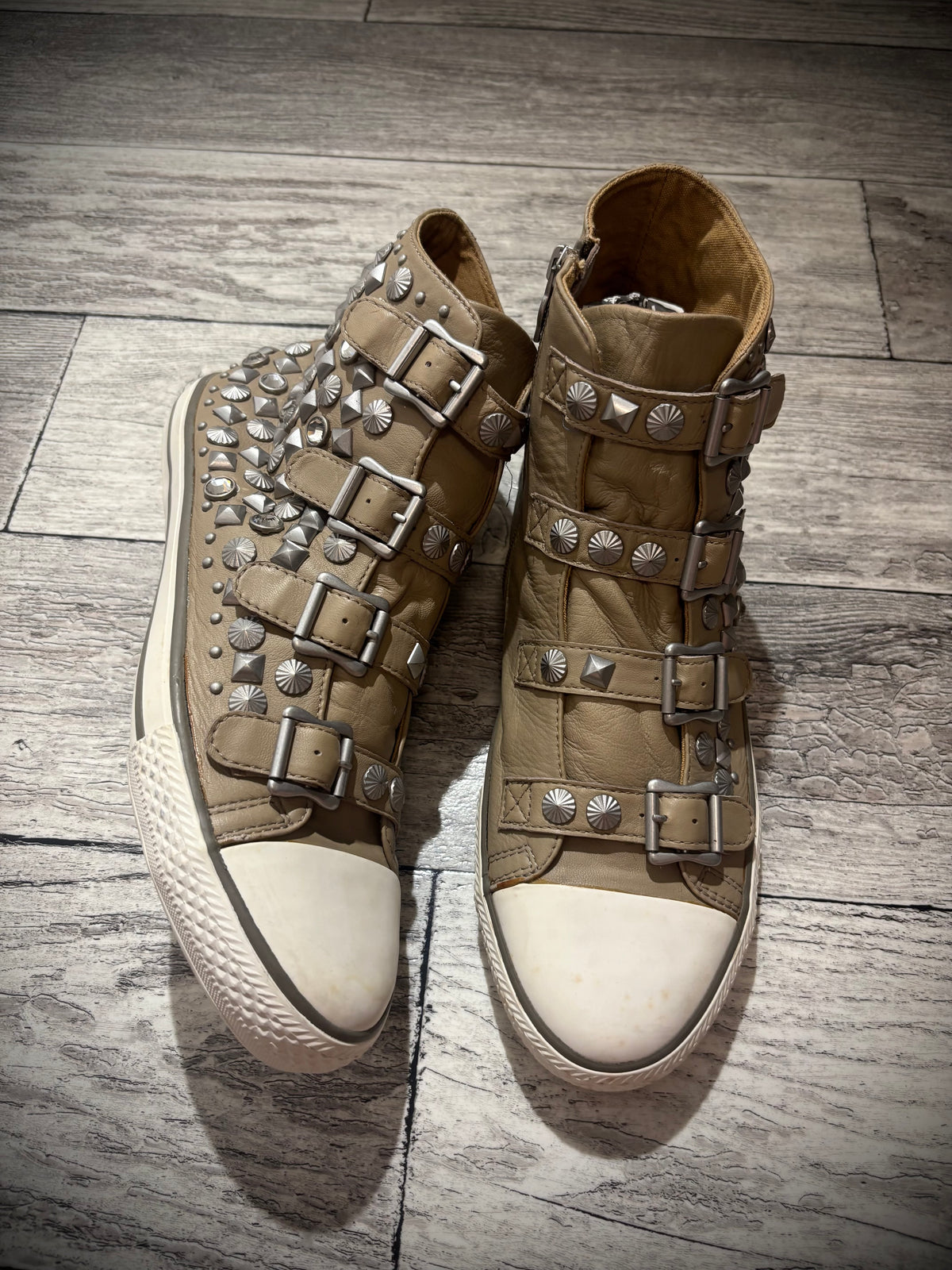 Ash Studded High Top Sneakers