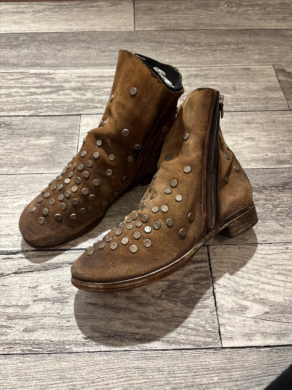 Maison Mihara Yasuhiro Studded Boots