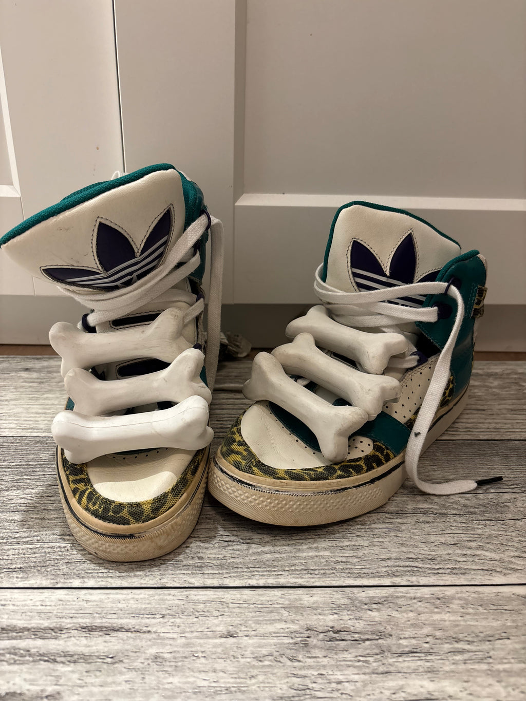 Adidas x Jeremy Scott Flintstone Sneakers