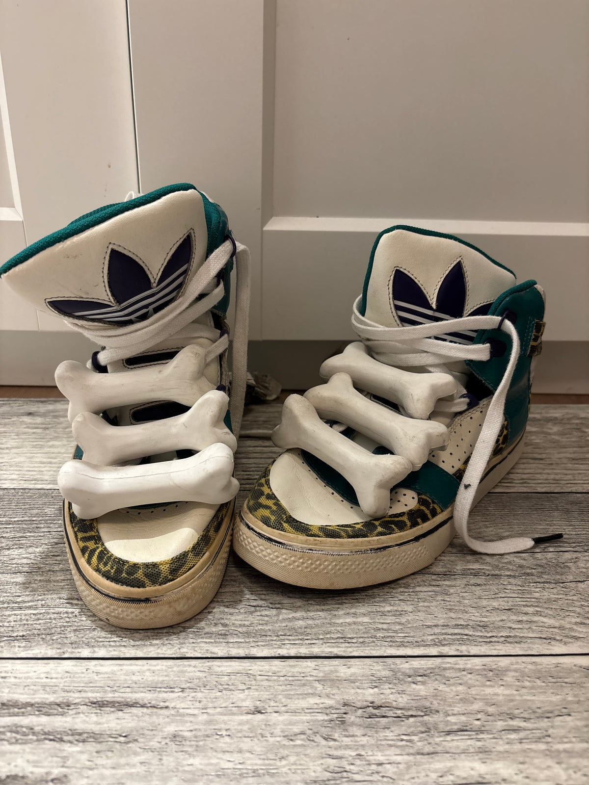 Adidas x Jeremy Scott Flintstone Sneakers