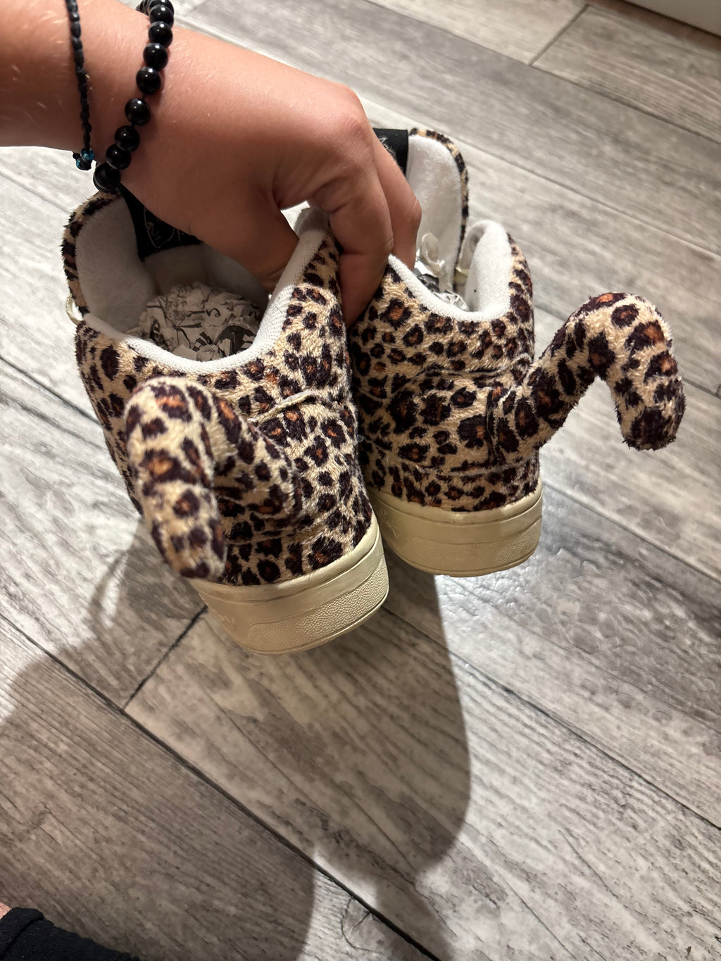 Adidas x Jeremy Scott Leopard Sneakers