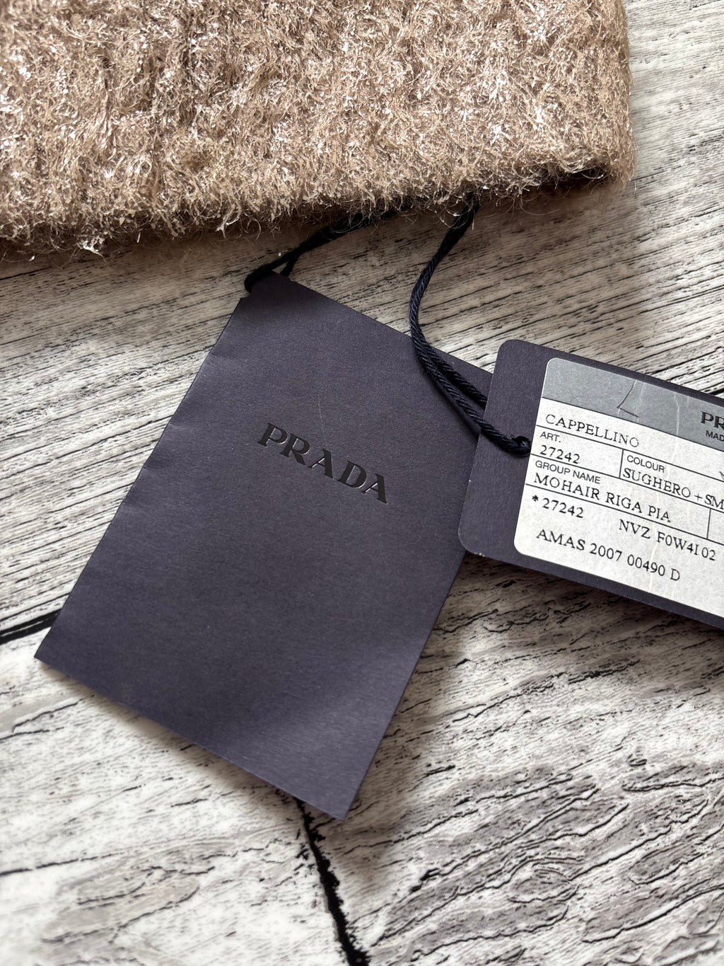 Prada FW07 Mohawk Beanie
