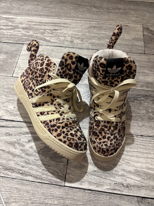 Adidas x Jeremy Scott Leopard Sneakers