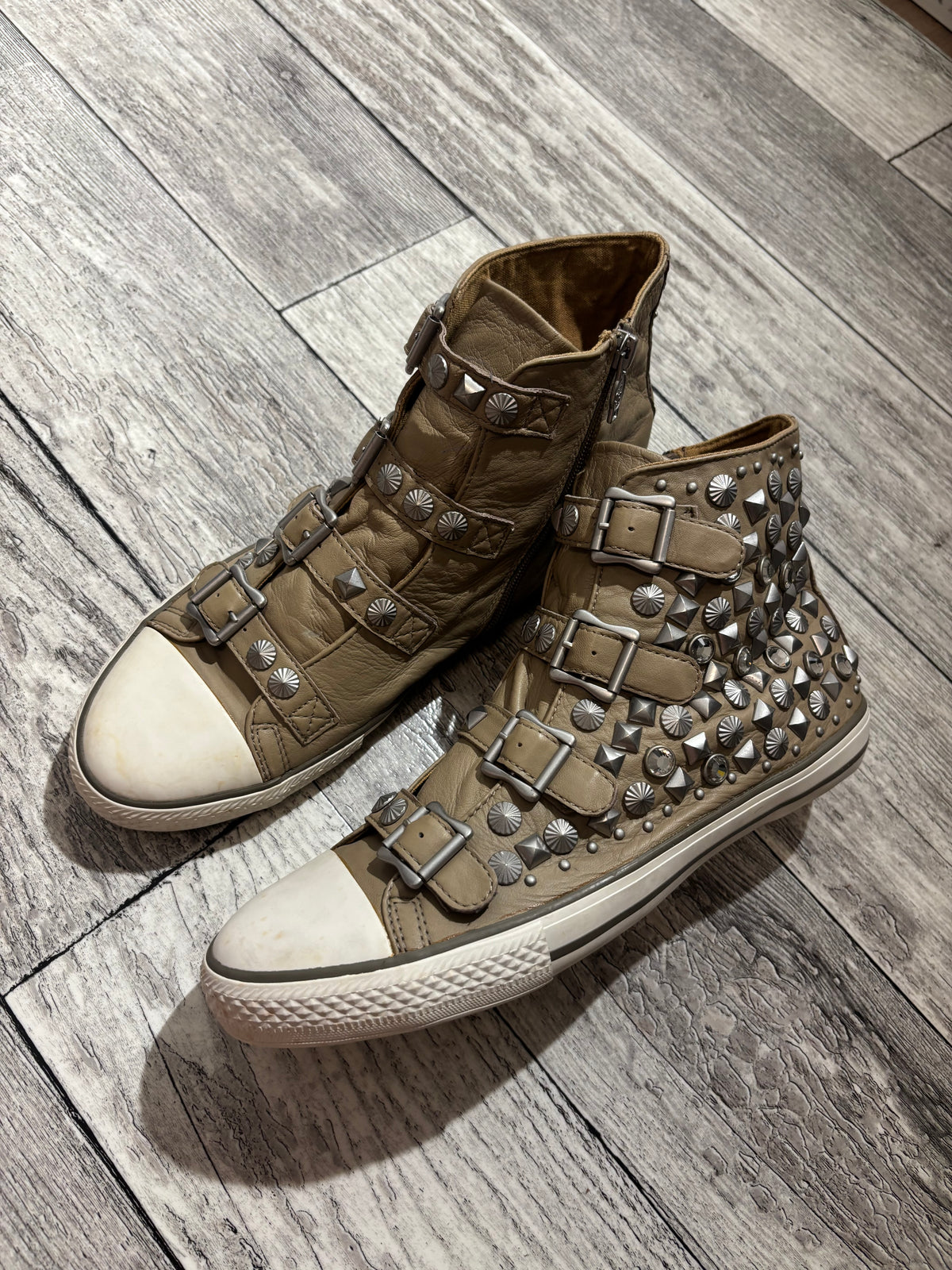 Ash Studded High Top Sneakers