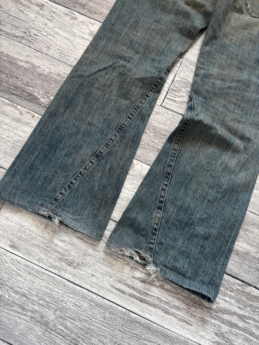 Tornado Mart Spiral Whiskered Denim