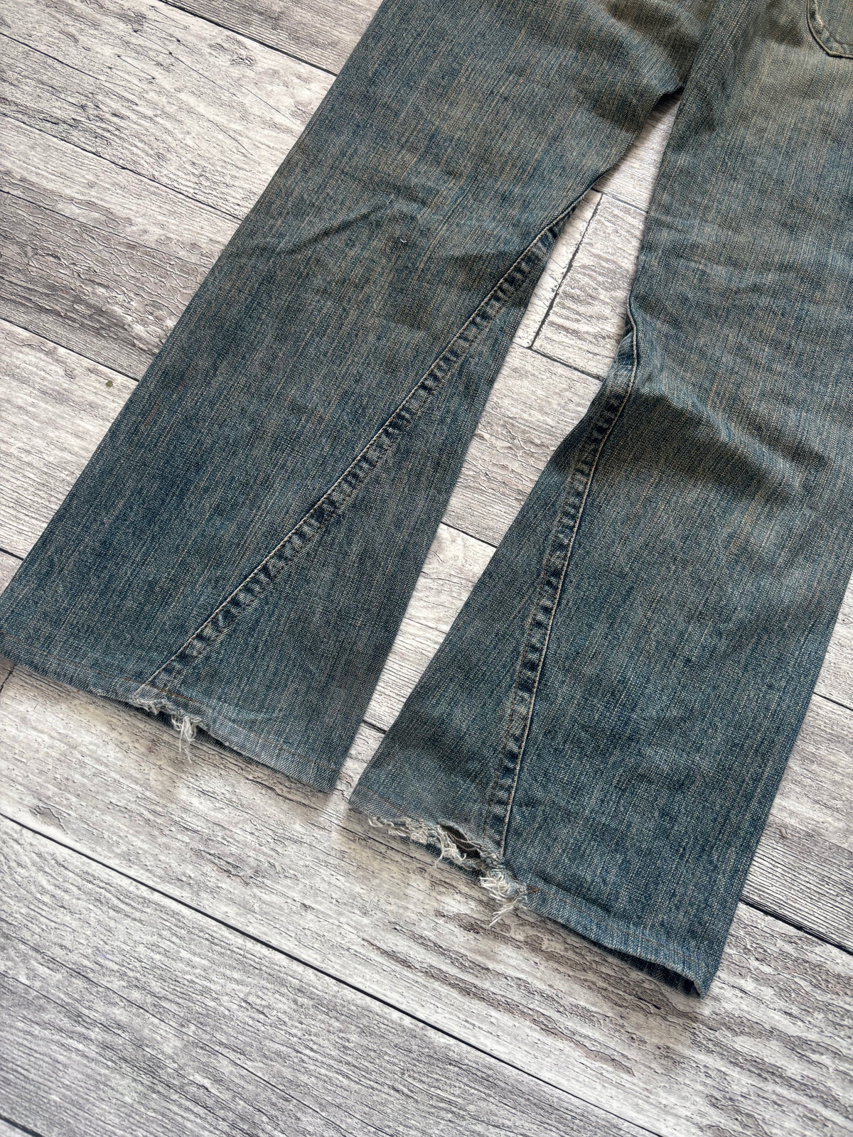 Tornado Mart Spiral Whiskered Denim